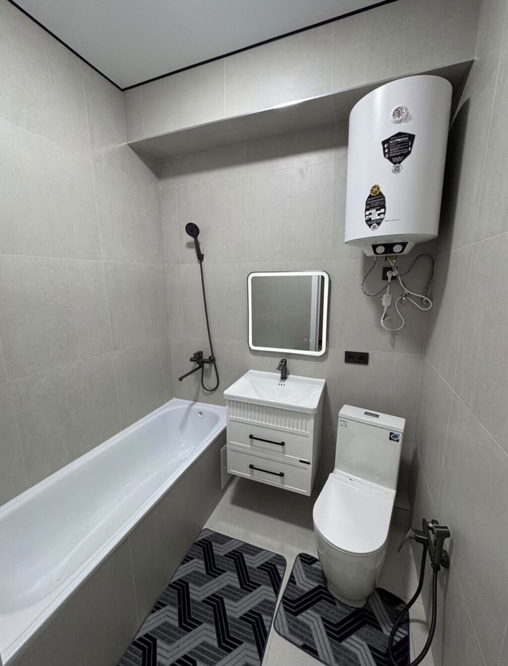 1 комната, 41 м², Тунгуч мкр Элитка, 10 этаж, Дизайнерский ремонт: фото 4