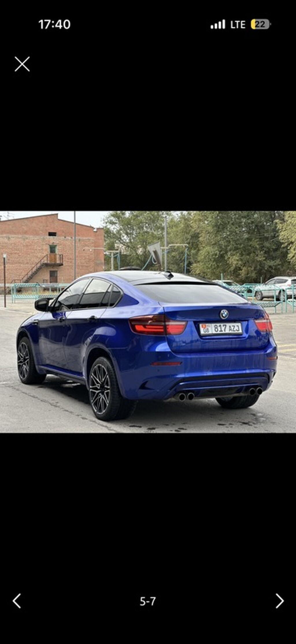 BMW X6 M: 2008 г., 3.5 л, Автомат, Бензин, Кроссовер: фото 4