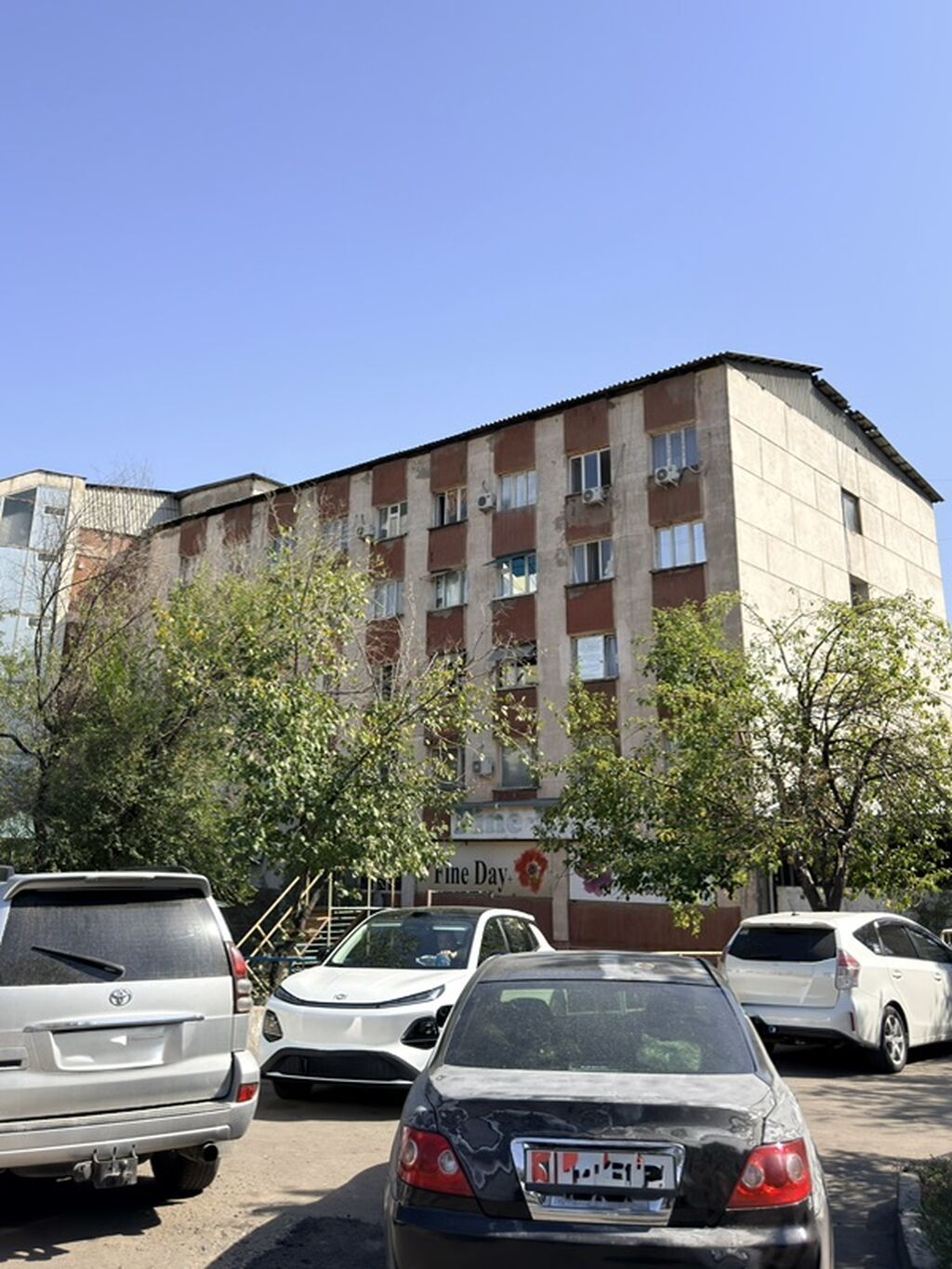 Студия, 17 м², Дордой Плаза ТРЦ Гостиничный тип, 3 этаж, Косметический ремонт: фото 1