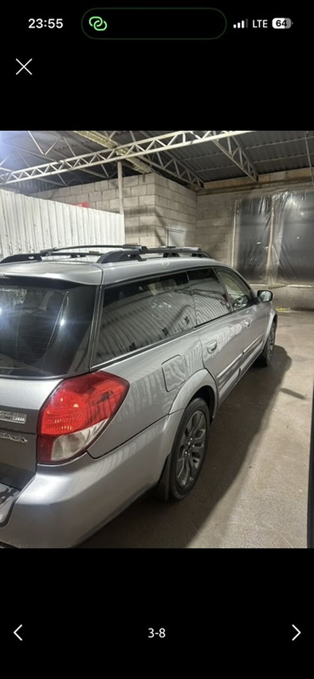 Subaru Outback: 2008 г., 2.5 л, Автомат, Бензин, Универсал: фото 3