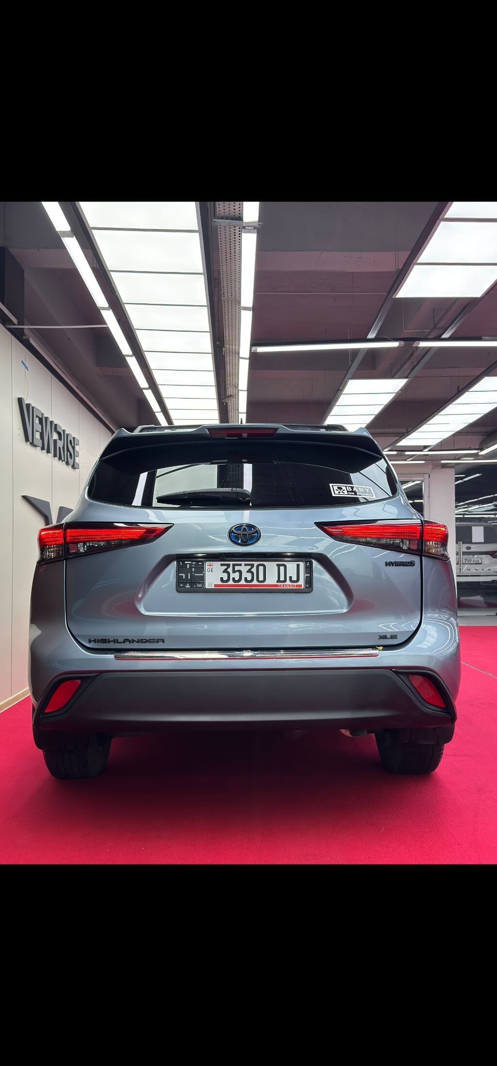 Toyota Highlander: 2022 г., 2.5 л, Автомат, Гибрид, Кроссовер: фото 7