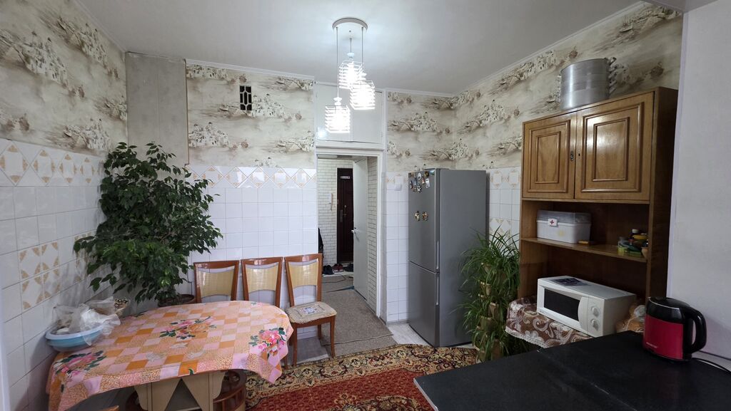 2 комнаты, 62 м², Аламедин-1 мкр 106 серия, 5 этаж, Косметический ремонт: фото 8