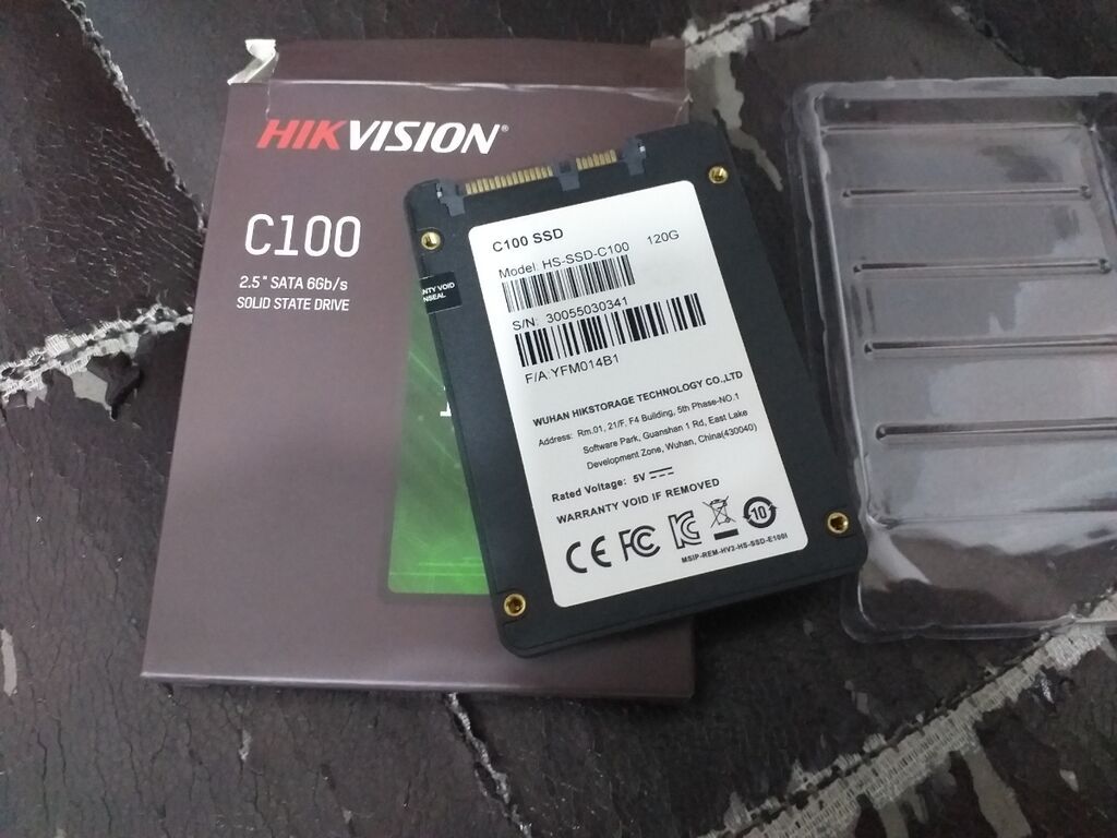 Накопитель для ПК, Новый, Hikvision, SSD, 128 ГБ, 2.5", Для ПК: фото 2