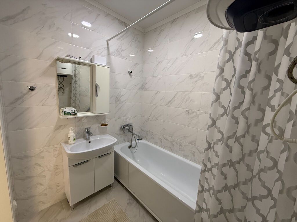 1 комната, 44 м², Асанбай мкр Элитка, 9 этаж, Евроремонт: фото 5