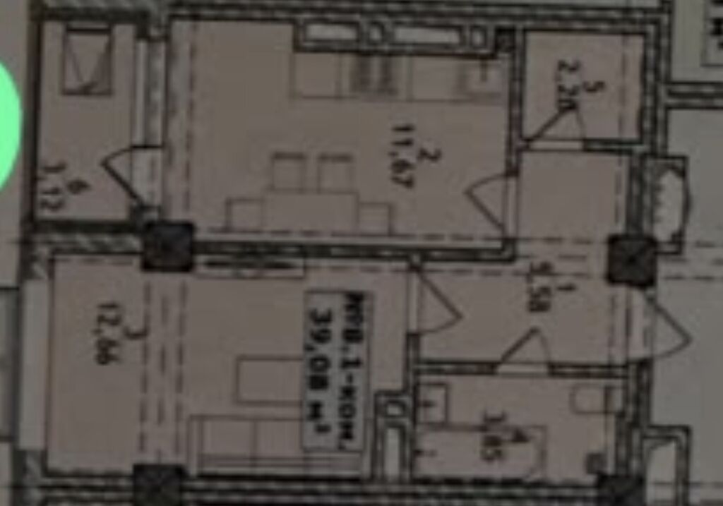 Построен, 1 комната, 38 м²: фото 8