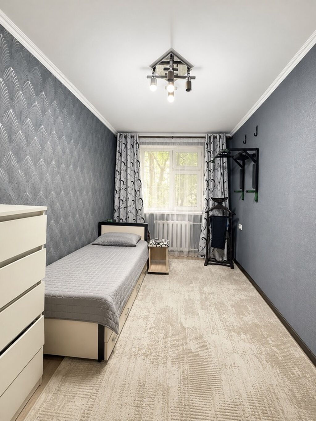 3 комнаты, 58 м², Площадь Победы 104 серия, 1 этаж, Евроремонт: фото 3
