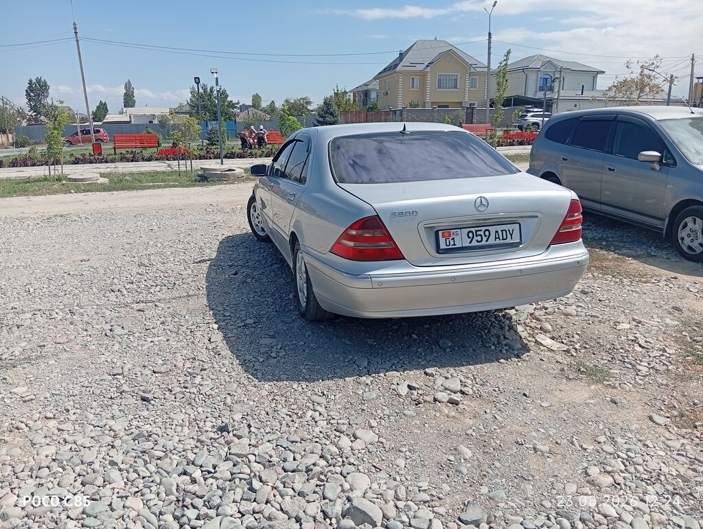 Mercedes-Benz S-Class: 2000 г., 5 л, Автомат, Газ, Седан: фото 2