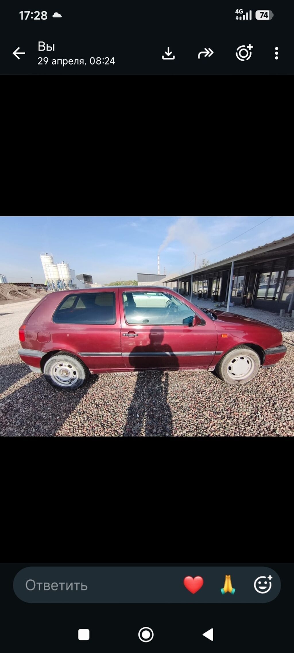 Volkswagen Golf: 1992 г., 1.8 л, Бензин, Хэтчбэк: фото 2