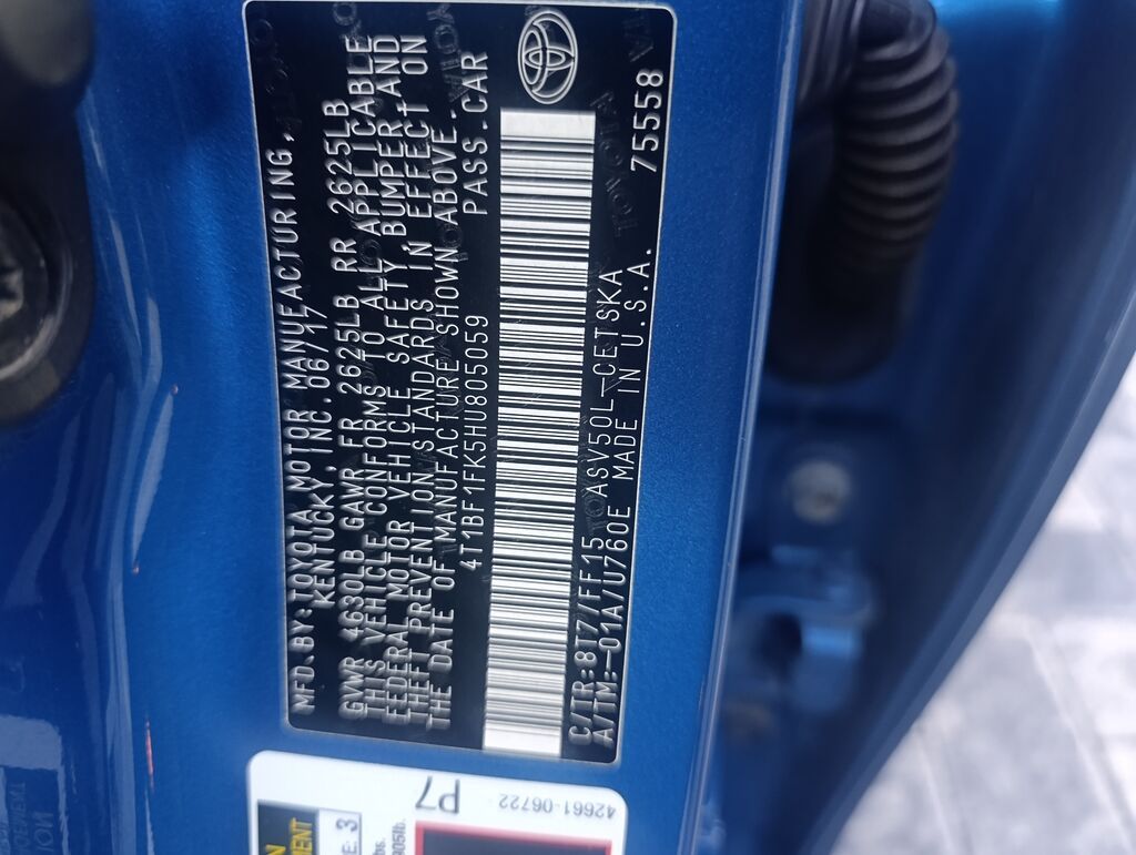 Срочно продаю Toyota Camry SE, 2017 г., 2.5 л, автомат: фото 8