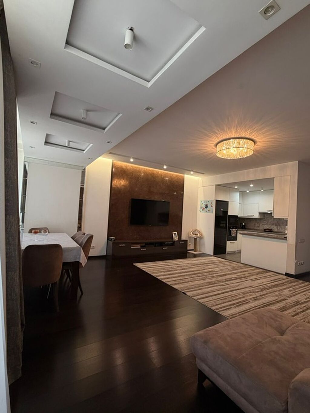 3 комнаты, 122 м², 9 этаж, Дизайнерский ремонт: фото 6
