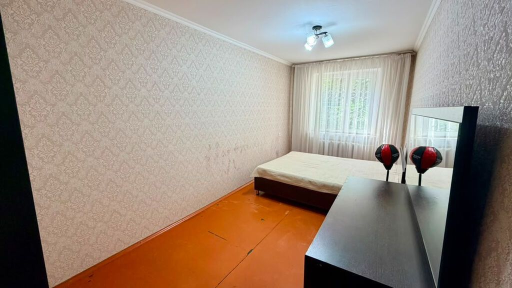3 комнаты, 58 м², Центральная мечеть 104 серия, 1 этаж, Косметический ремонт: фото 8