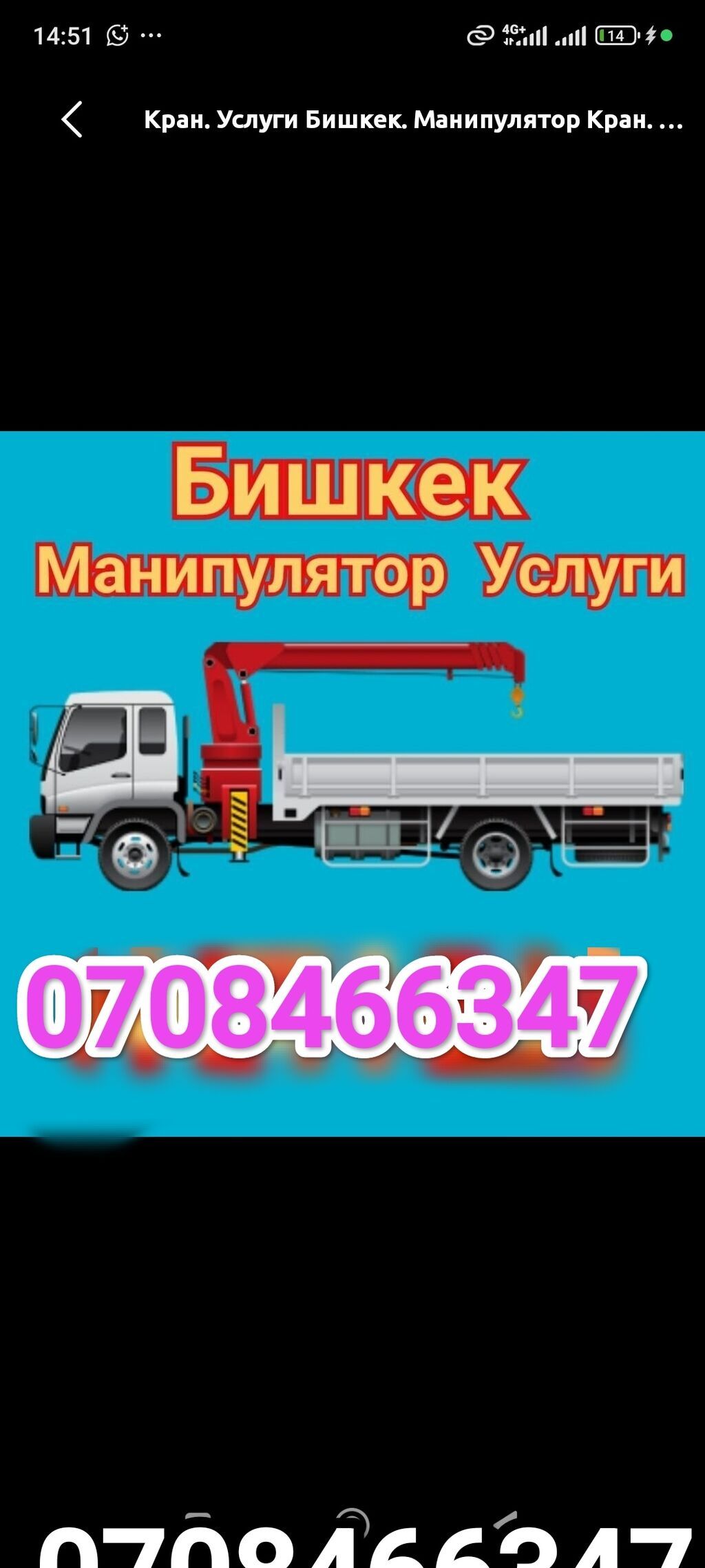 Стрела 8 м, 3 т, Борт 8 кг: фото 1