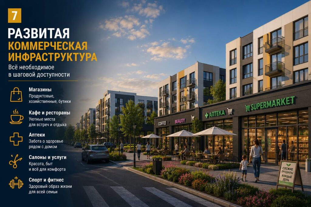 Строится, 2 комнаты, 56 м² — фото 4