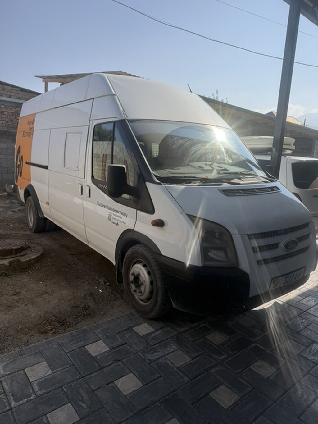 Ford Transit — мотор от Муссо 3.0 литра дизель, состояние отличное !: фото 1