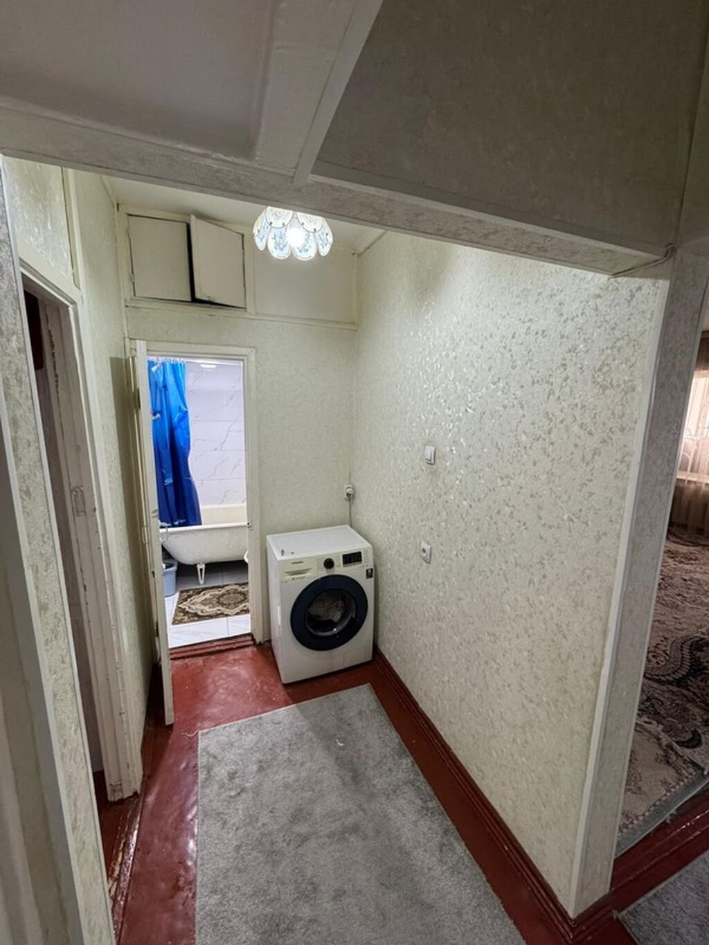 3 комнаты, 60 м², Ошский мкр., 105 серия, 1 этаж, Косметический ремонт: фото 4