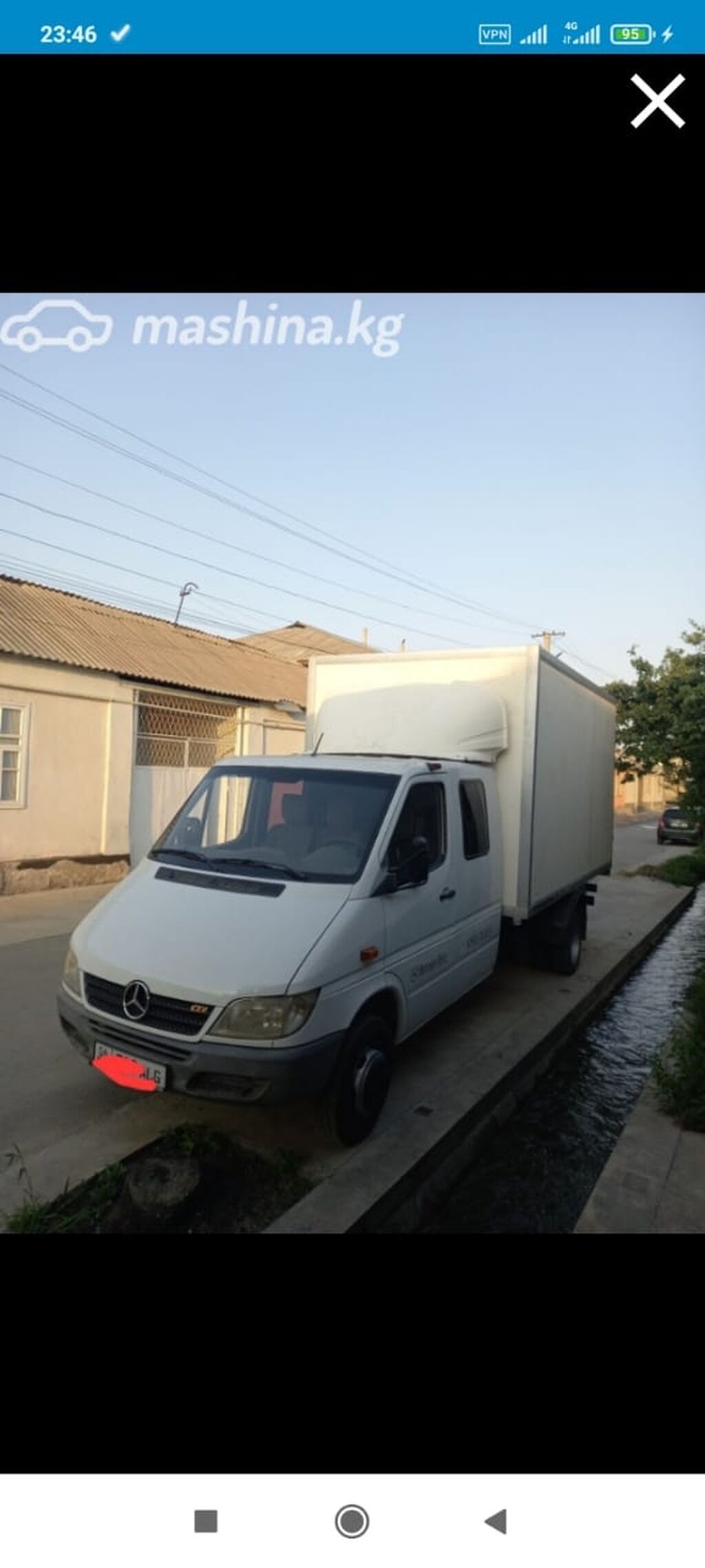 Mercedes-Benz Спринтер: 2004 г., 2.7 л, Механика, Дизель, Фургон: фото 2