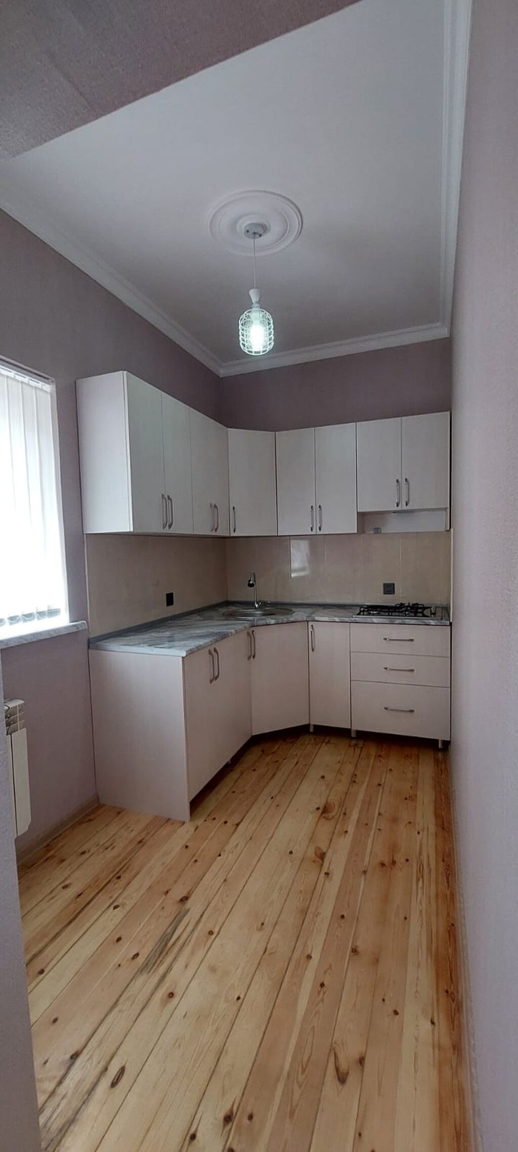 2 otaqlı, 55 kv. m, Kredit yoxdur, Yeni təmirli