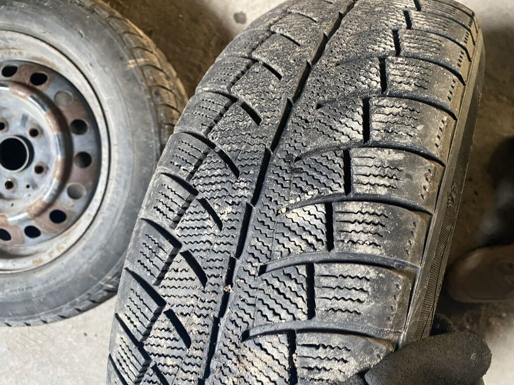 Колеса в сборе 205 / 65 / R 15, Зима, Б/у, Комплект, Легковые, Железные, отверстий - 5: фото 8