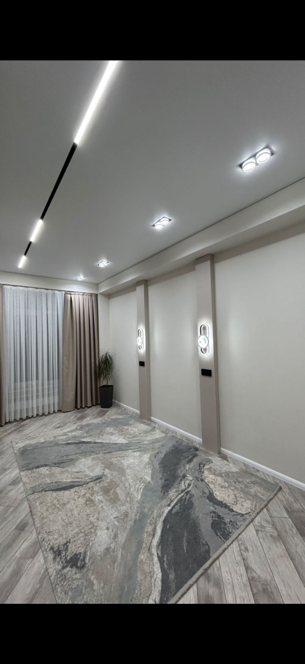 3 комнаты, 103 м², Асанбай мкр Элитка, 5 этаж, Дизайнерский ремонт: фото 2