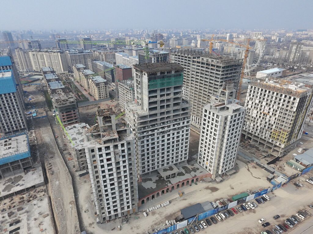 3 комнаты, 120 м², Асанбай мкр Элитка, 12 этаж, ПСО (под самоотделку): фото 2