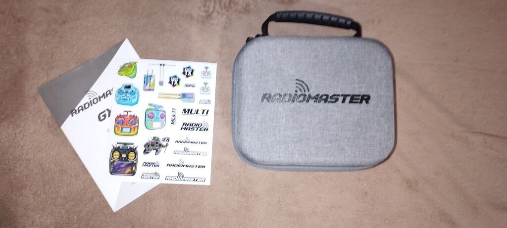 Пульт Radiomaster GX12 ELRS 2.4 GHz с кейсом: фото 3