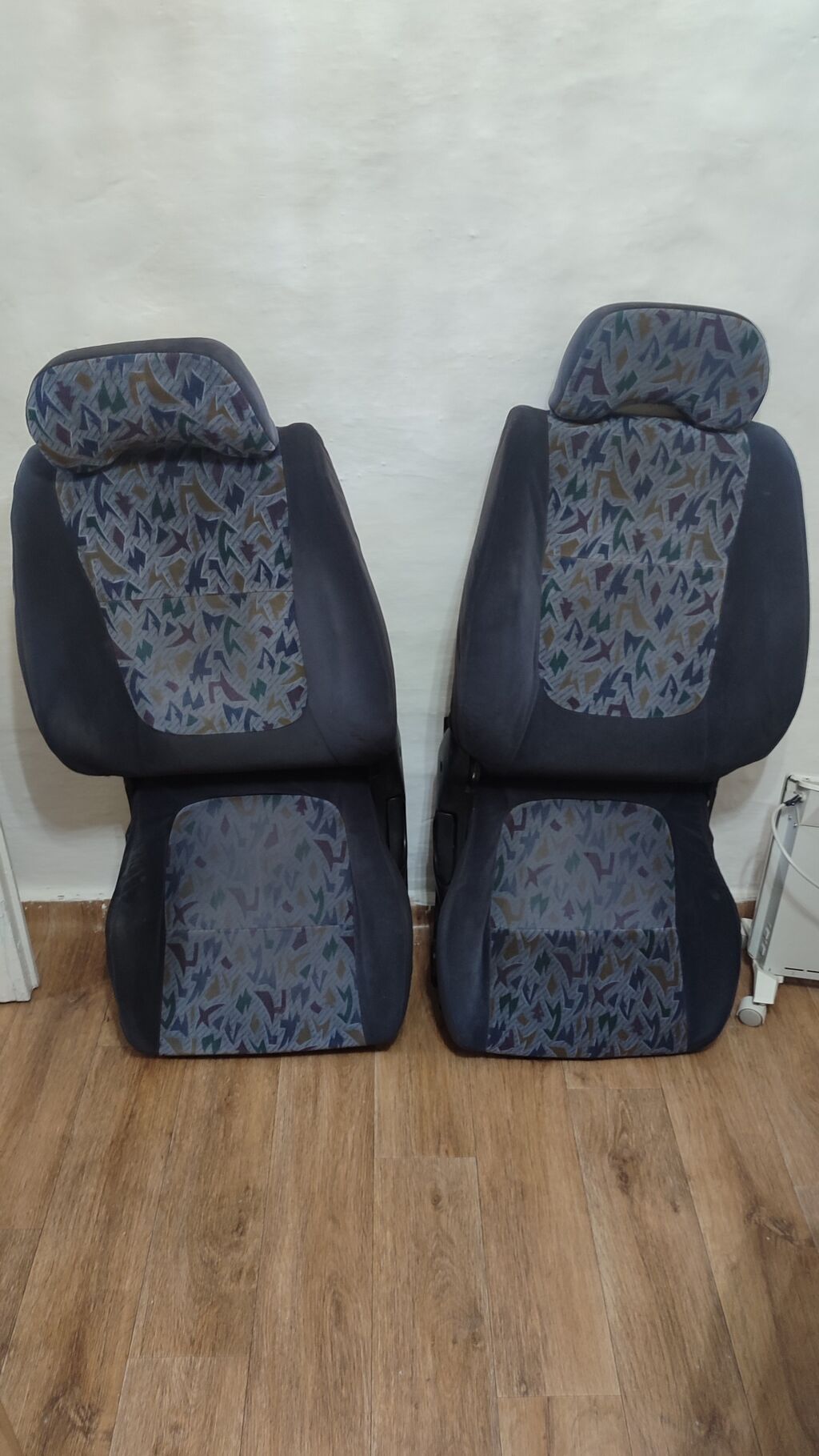 Переднее сиденье, Велюр, Nissan 1997 г., Б/у, Оригинал, Япония