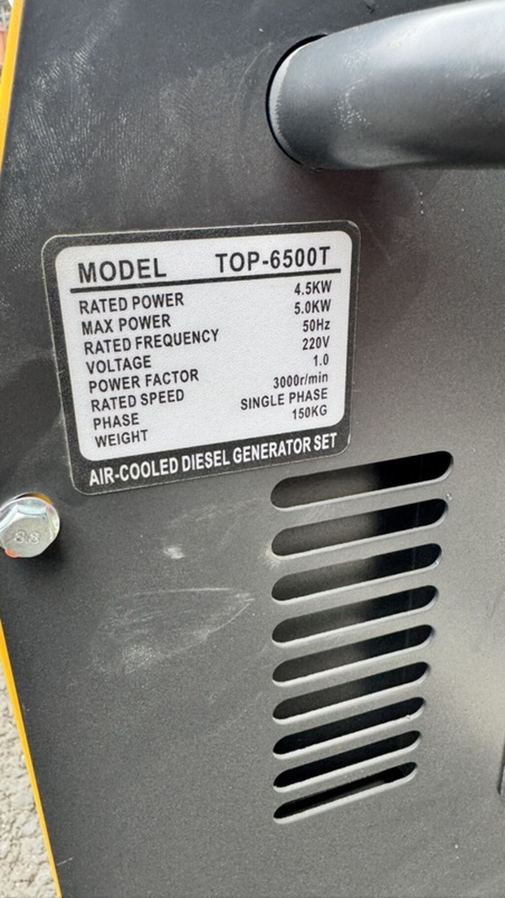 Дизельный генератор ROLF TOP-6500T (Germany Technology), бесшумный, 50: фото 5