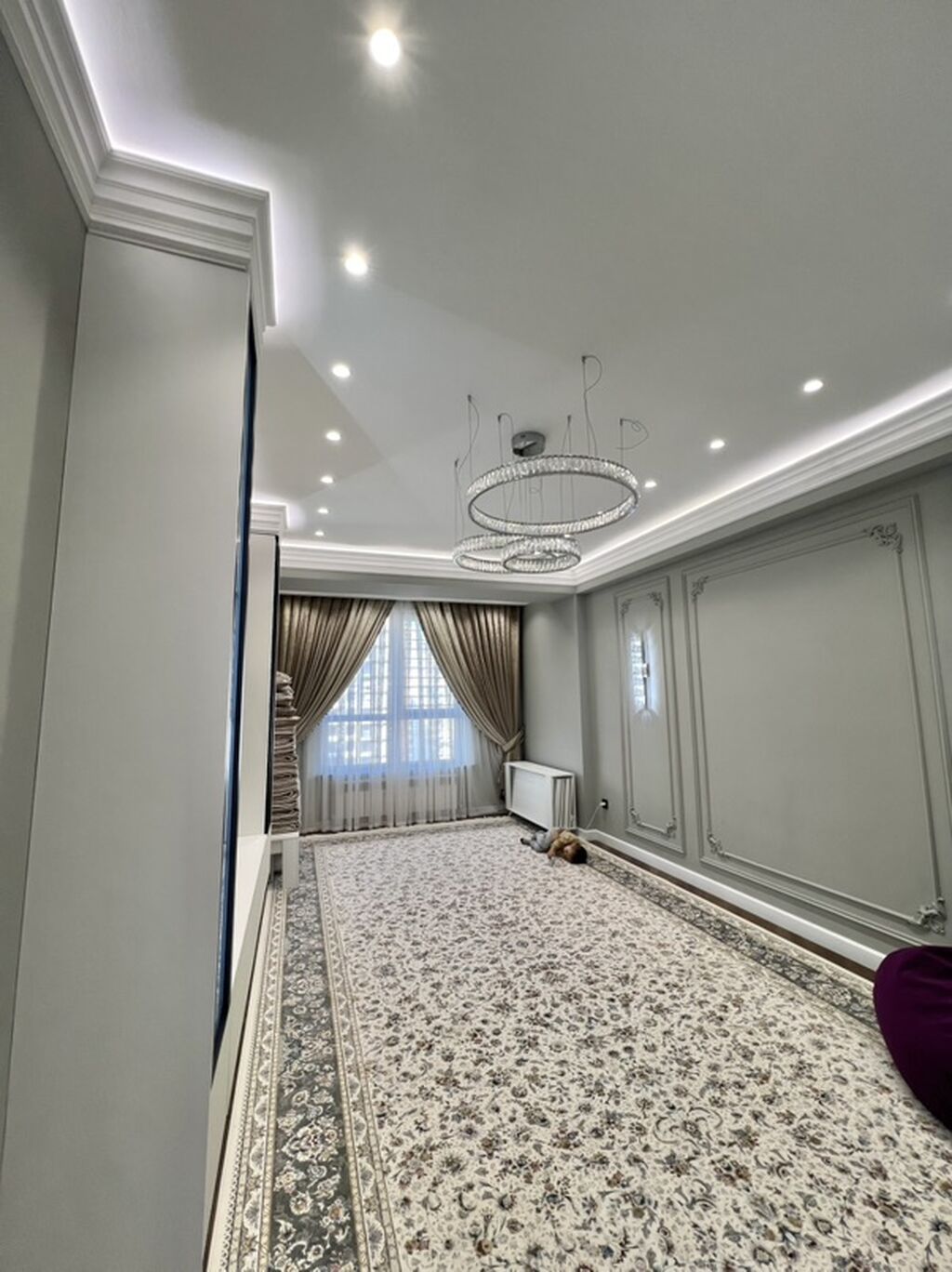 3 комнаты, 131 м², Асанбай мкр Элитка, 11 этаж, Дизайнерский ремонт: фото 5