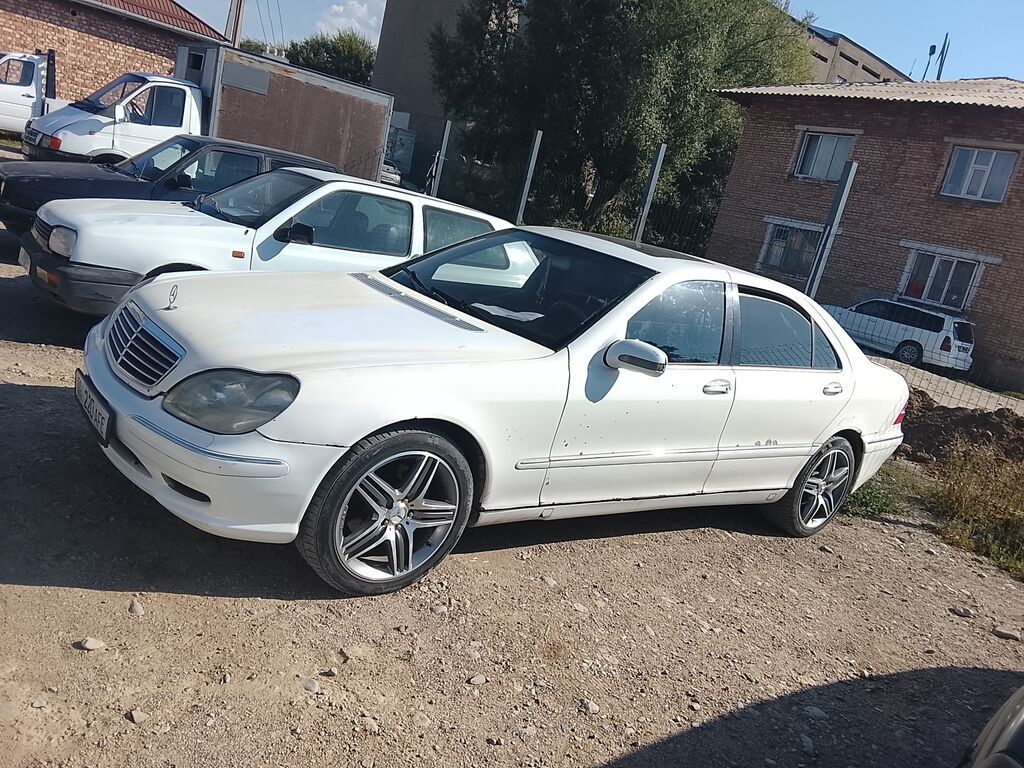 Mercedes-Benz S-Class: 2002 г., 5 л, Автомат, Газ, Седан: фото 7