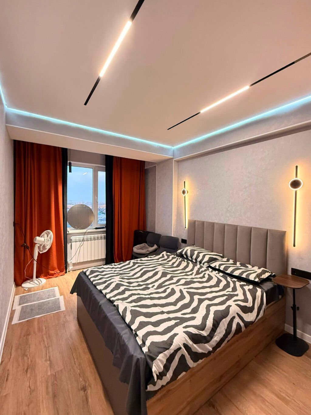 2 комнаты, 61 м², Кок-Жар ж/м Элитка, 9 этаж, Дизайнерский ремонт: фото 3