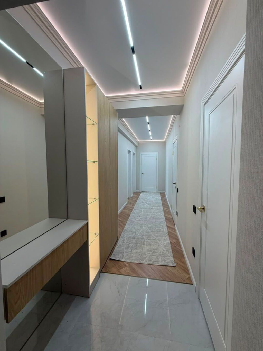 2 комнаты, 68 м², Кок-Жар мкр Элитка, 10 этаж, Евроремонт: фото 5