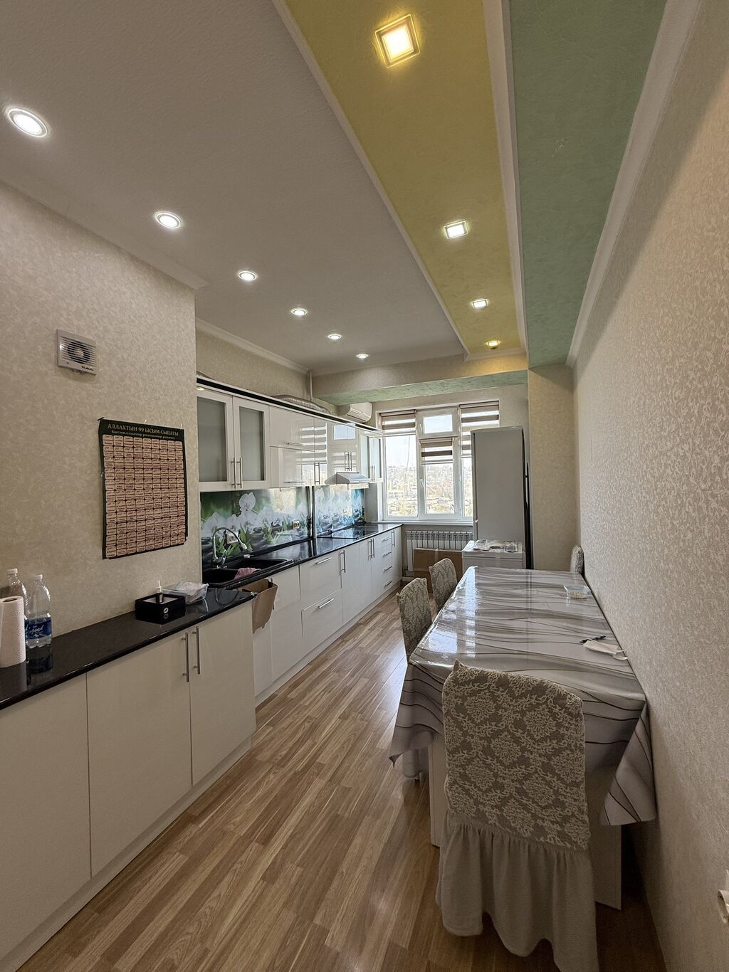 3 комнаты, 110 м², Курманжан-Датка-2 мкр., Элитка, 11 этаж, Евроремонт: фото 4