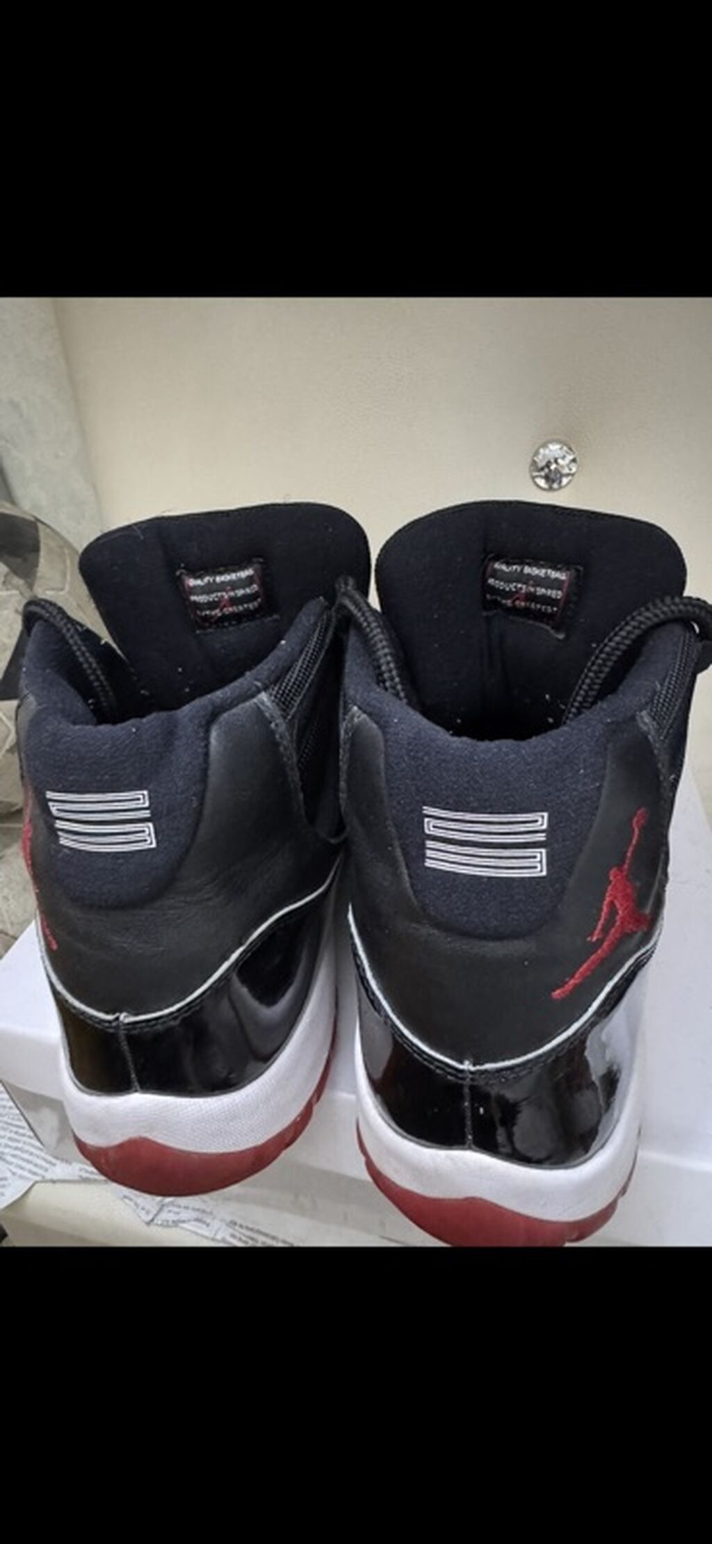 Кроссовки Air Jordan 11 Retro “Bred” (арт. 37) - Размер: US 11 / UK — фото 2