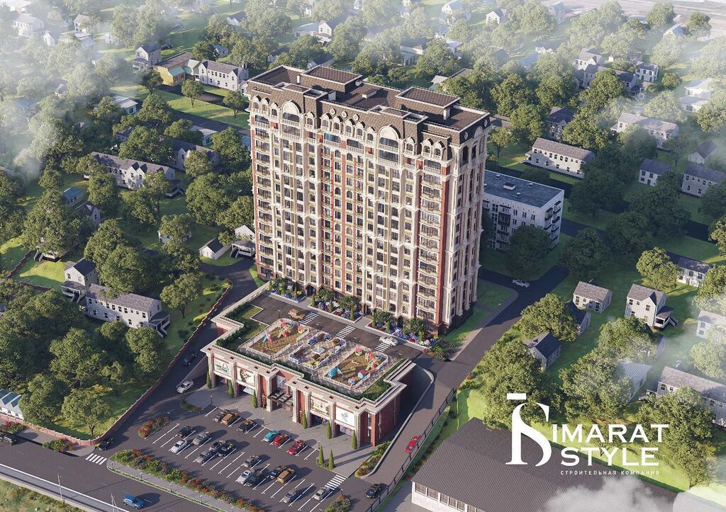 1 комната, 57 м², Элитка, 8 этаж, ПСО (под самоотделку): фото 2