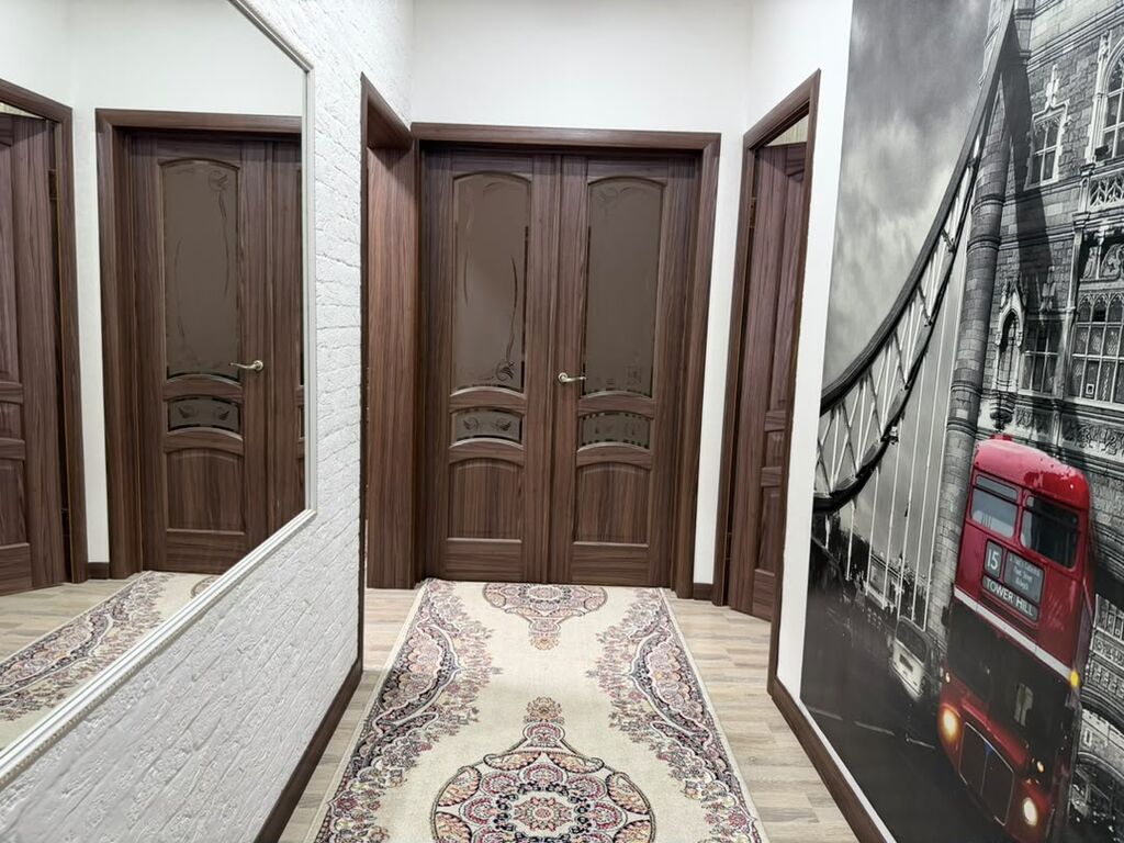 4 комнаты, 116 м², Кок-Жар мкр 108 серия, 4 этаж, Дизайнерский ремонт: фото 4