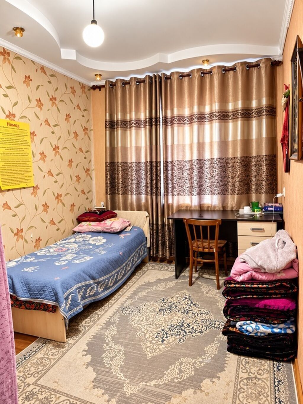 3-х ком квартира, 105 серии, 5/5, р-он Аламединского рынка, (ул: фото 1