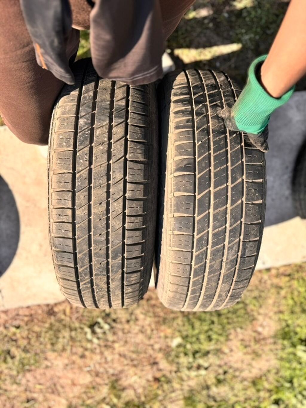 Колеса в сборе 205 / 70 / R 15, Лето, Б/у, Комплект, Легковые, Железные, отверстий - 5: фото 1