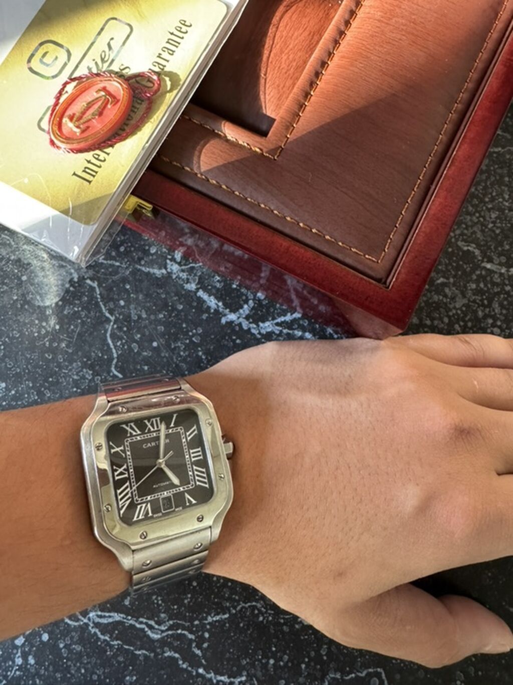 Классические часы часы, Cartier, Швейцария, Оригинал, Мужские, Б/у: фото 4