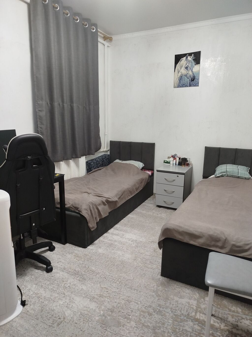 2 комнаты, 45 м², 1 соток, Пишпек Газ, Электричество, Канализация: фото 3