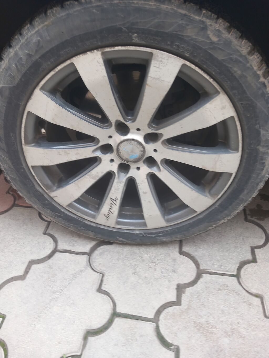 Литые диски R17 BMW, комплект, 5 отверстий, б/у: фото 2