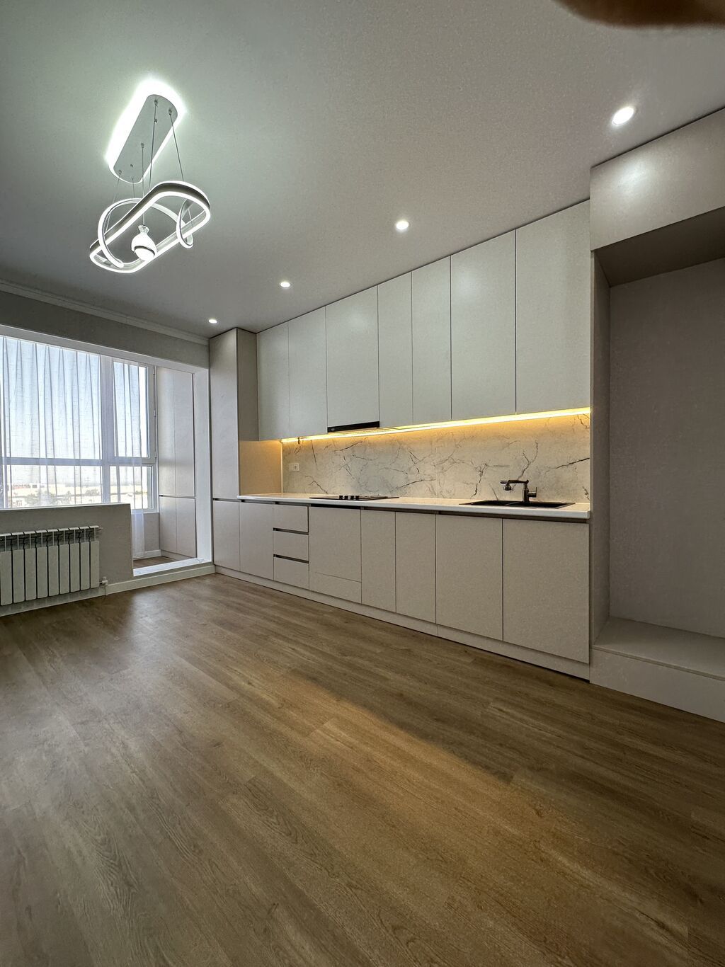 1 комната, 55 м², 108 серия, 4 этаж, Дизайнерский ремонт: фото 3
