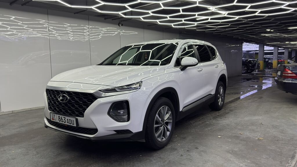 Hyundai Santa Fe: 2019 г., 2 л, Автомат, Дизель, Кроссовер: фото 2