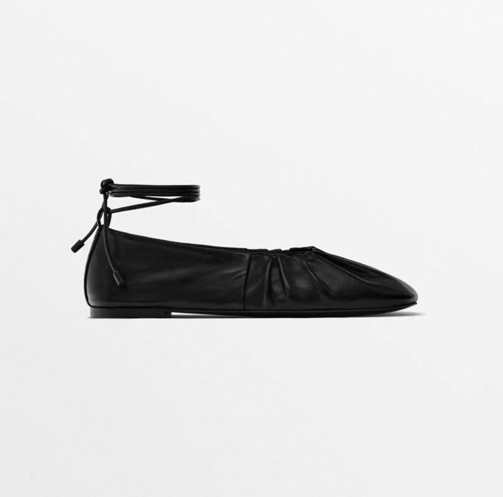 Massimo dutti Мягкие балетки кожаные,выкупался в Португалии за 109€: фото 2
