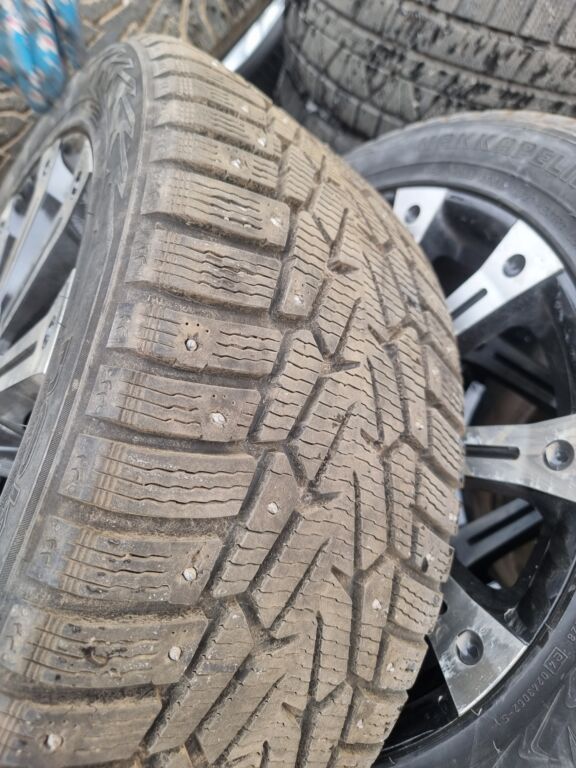 Колеса в сборе 255 / 45 / R 18, Зимняя шипованная, Б/у, Комплект, Легковые, Литые, отверстий - 5: фото 5
