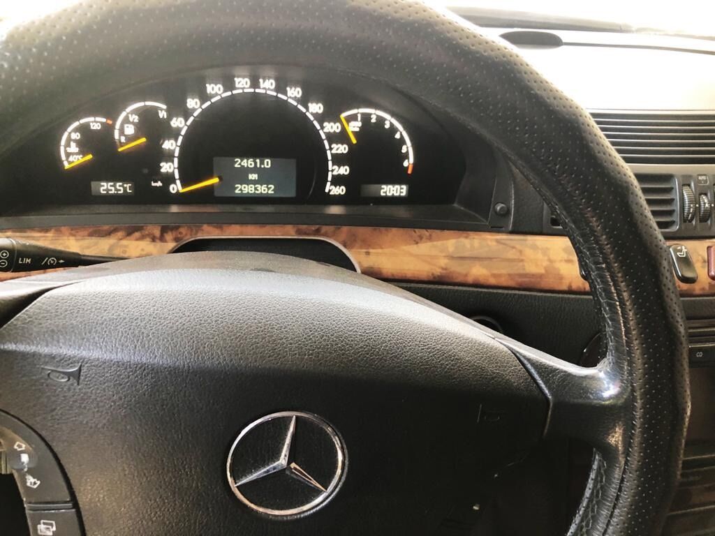 Mercedes-Benz S-Class: 1999 г., 3.2 л, Автомат, Бензин, Седан: фото 3