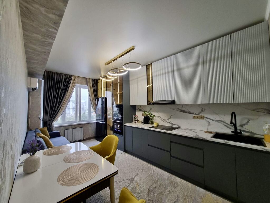 1 комната, 48 м², Тунгуч мкр Элитка, 8 этаж, Евроремонт: фото 4