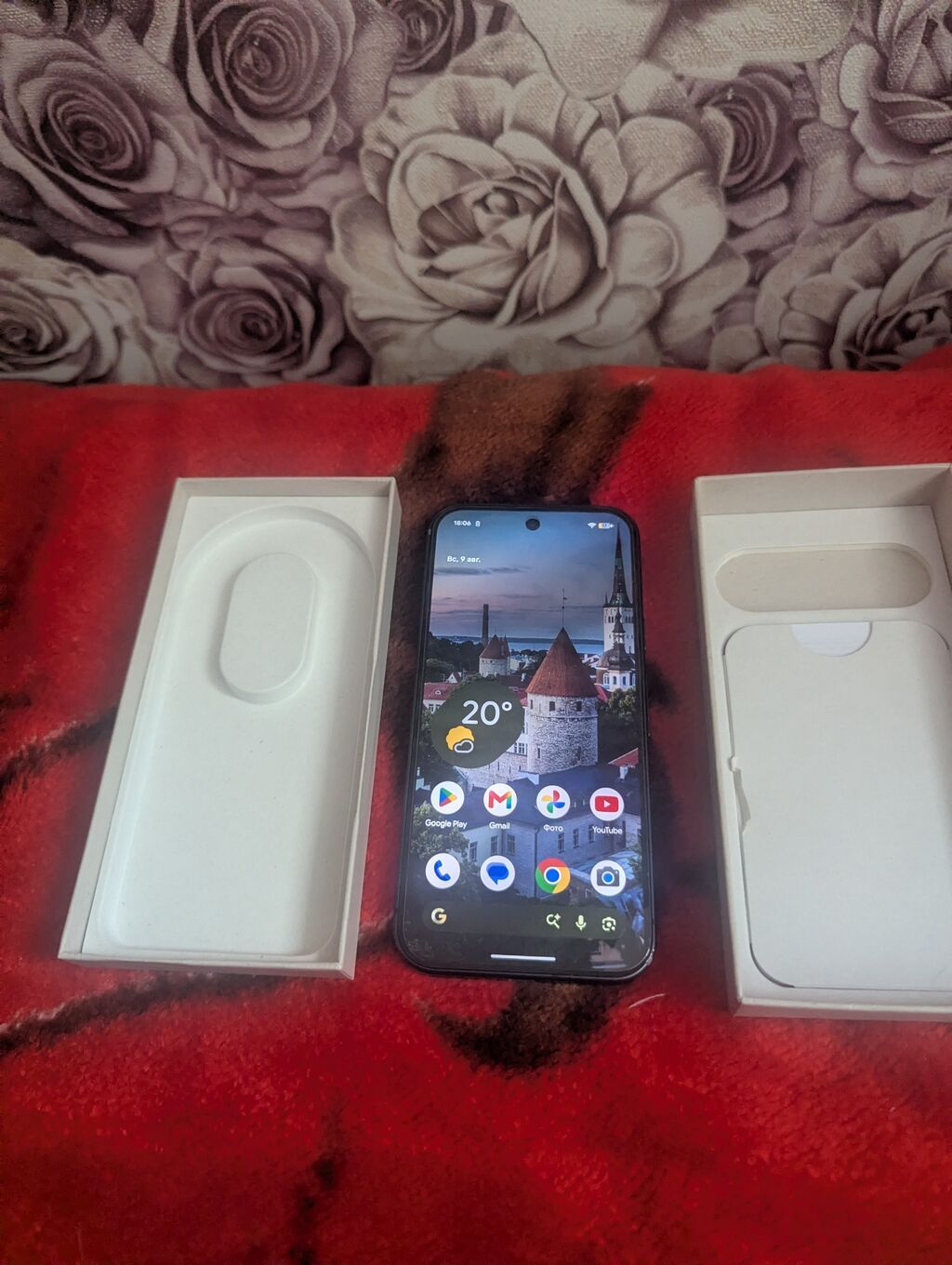 Google Pixel 9, Б/у, цвет - Черный, 1 SIM, eSIM: фото 2