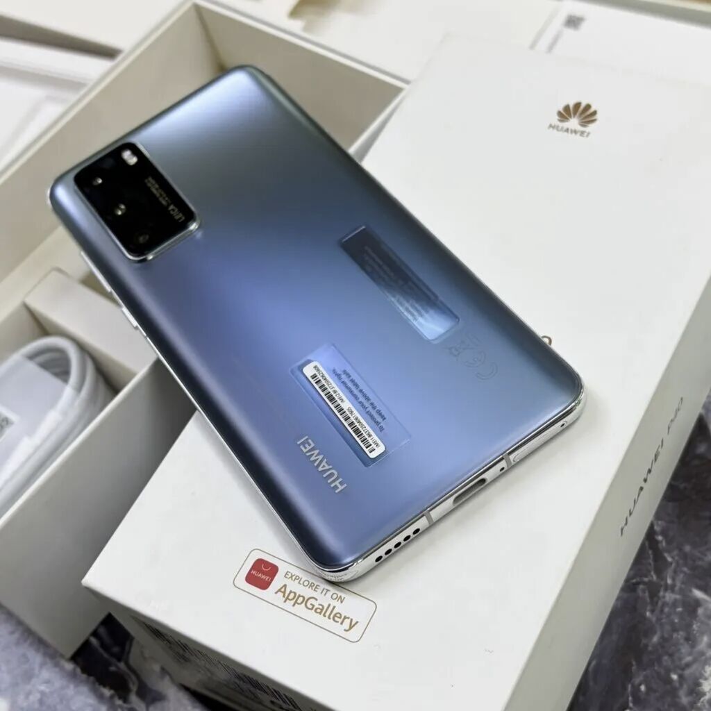 Huawei P40 4G, Новый, 128 ГБ, цвет - Серый, 1 SIM: фото 7