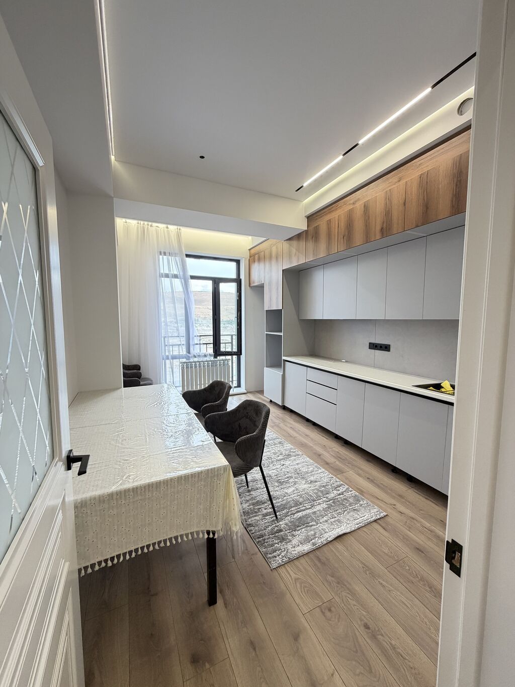 2 комнаты, 88 м², 12 мкр Элитка, 12 этаж, Дизайнерский ремонт: фото 6