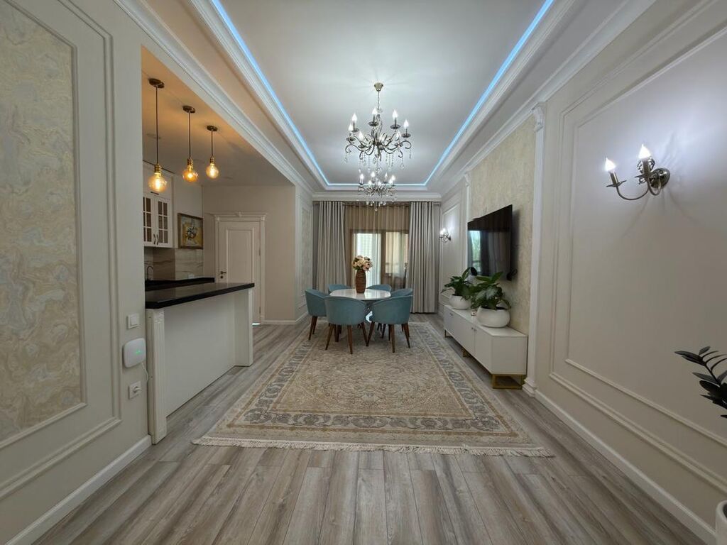 4 комнаты, 123 м², Золотой квадрат Элитка, 7 этаж, Евроремонт: фото 4